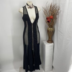 Black maxi dress size M/L